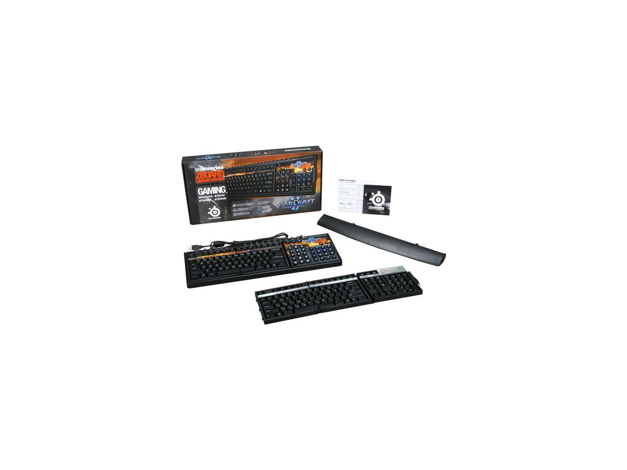 Steelseries Zboard Limited Edition Starcraft Ii Gaming Keyboard Newegg Ca