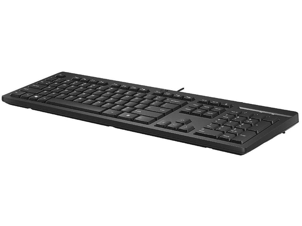 HP 125 Wired Keyboard Canada French Localization 266C9AA ABC Black