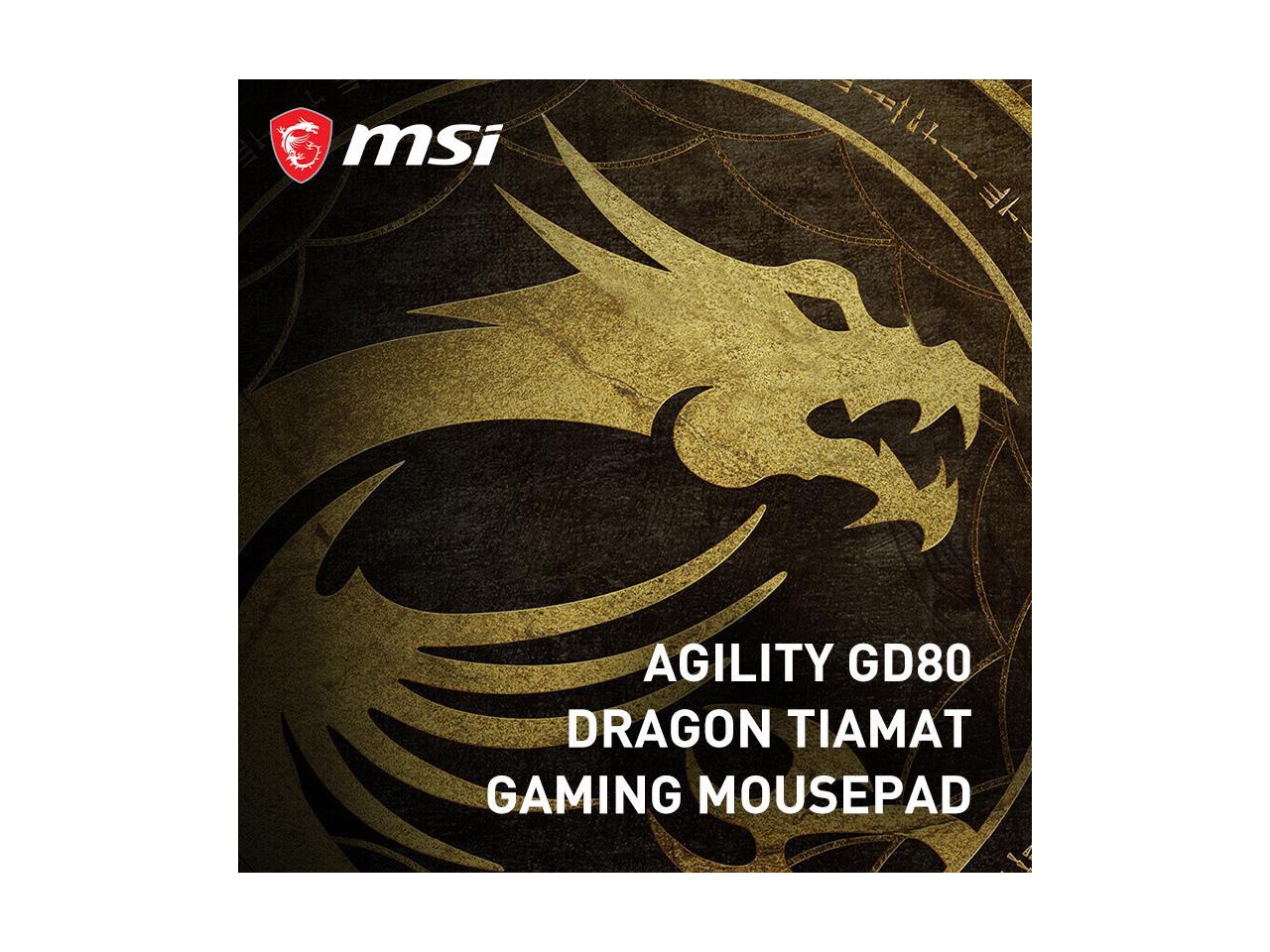 Msi Agility Gd Agility Gd Dragon Tiamat Gaming Mousepad Newegg