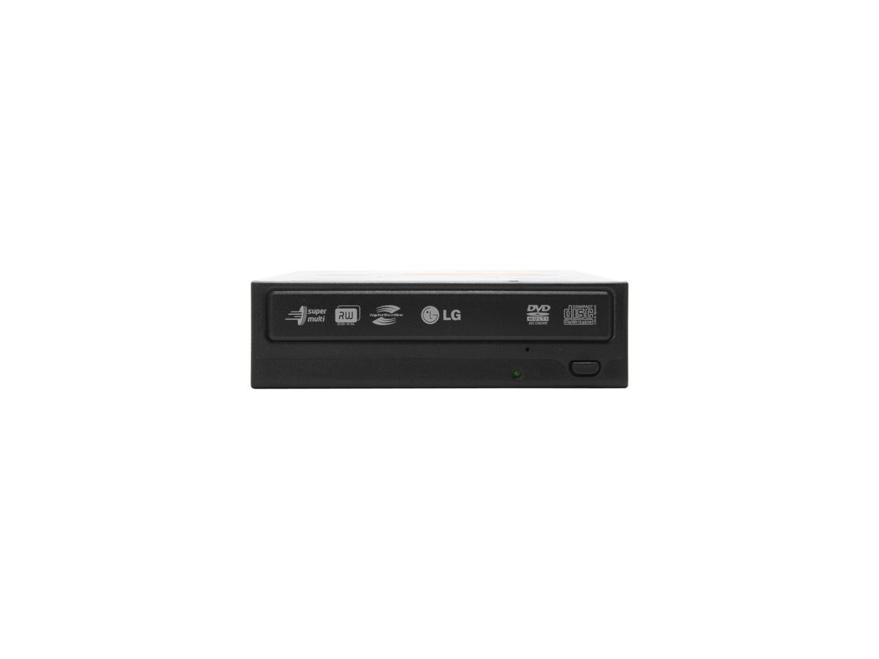 Open Box LG 18X DVDR DVD Burner With LightScribe Black IDE Model GSA