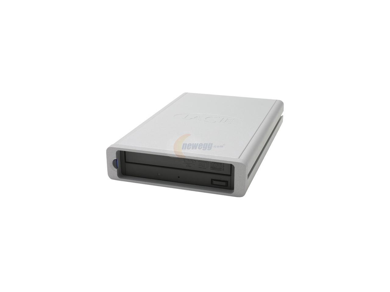 Open Box LACIE IEEE 1394 USB 2 0 16X DVDR External DVD Burner Model