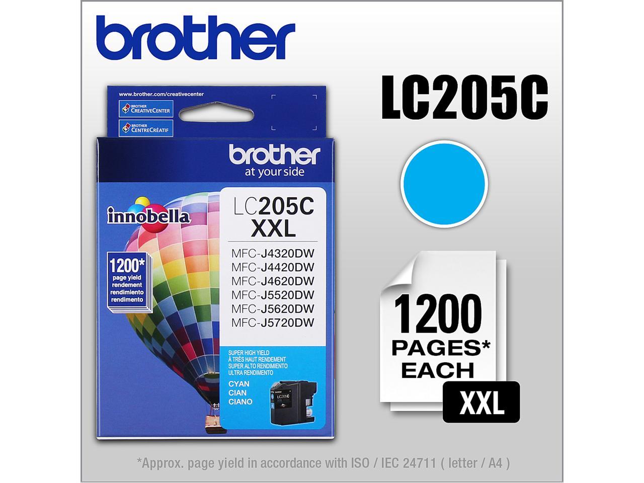 Brother Lc C Super High Yield Innobella Ink Cartridge Cyan Newegg