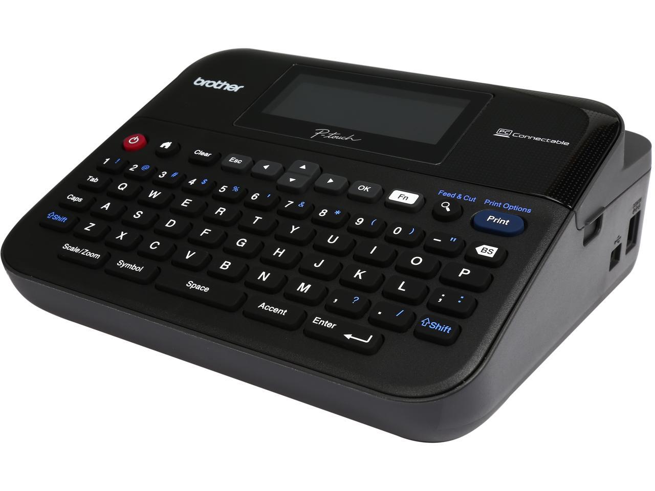 Brother P Touch Pt D Pc Connectable Label Maker Newegg