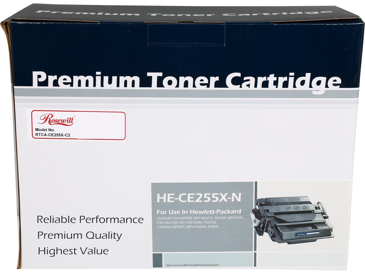 Rosewill RTCA CE255X C2 High Yield Compatible Toner Cartridge Replaces