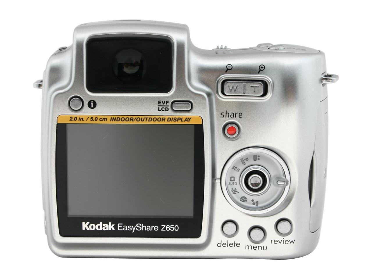 Kodak Easyshare Z Silver Mp Digital Camera Newegg