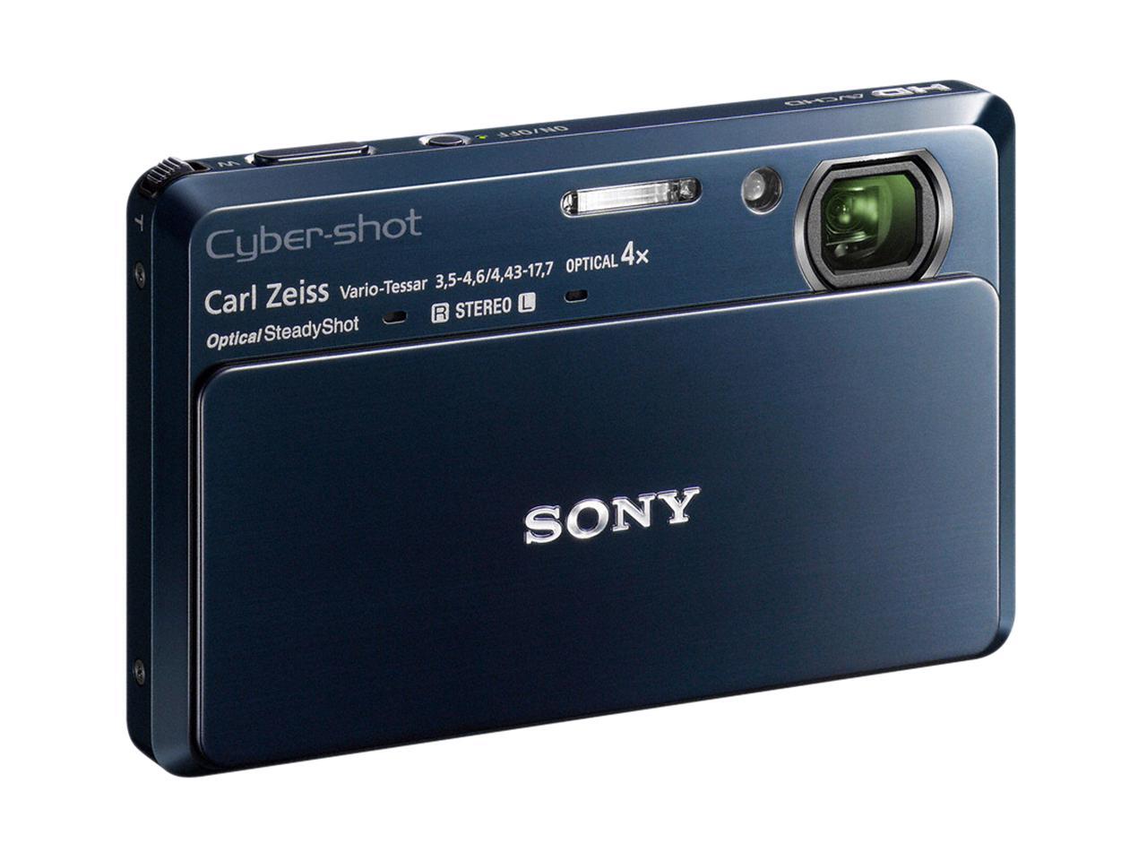 Sony Cyber Shot Dsc Tx Blue Mp Mm Wide Angle Digital Camera