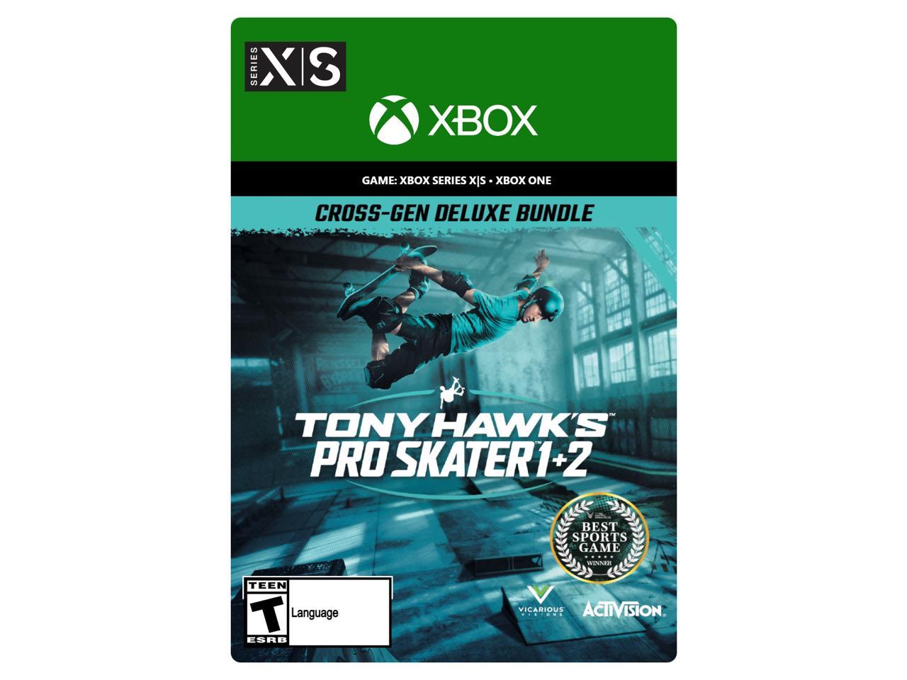 Tony Hawk S Pro Skater 1 2 Cross Gen Deluxe Bundle Xbox Series X S