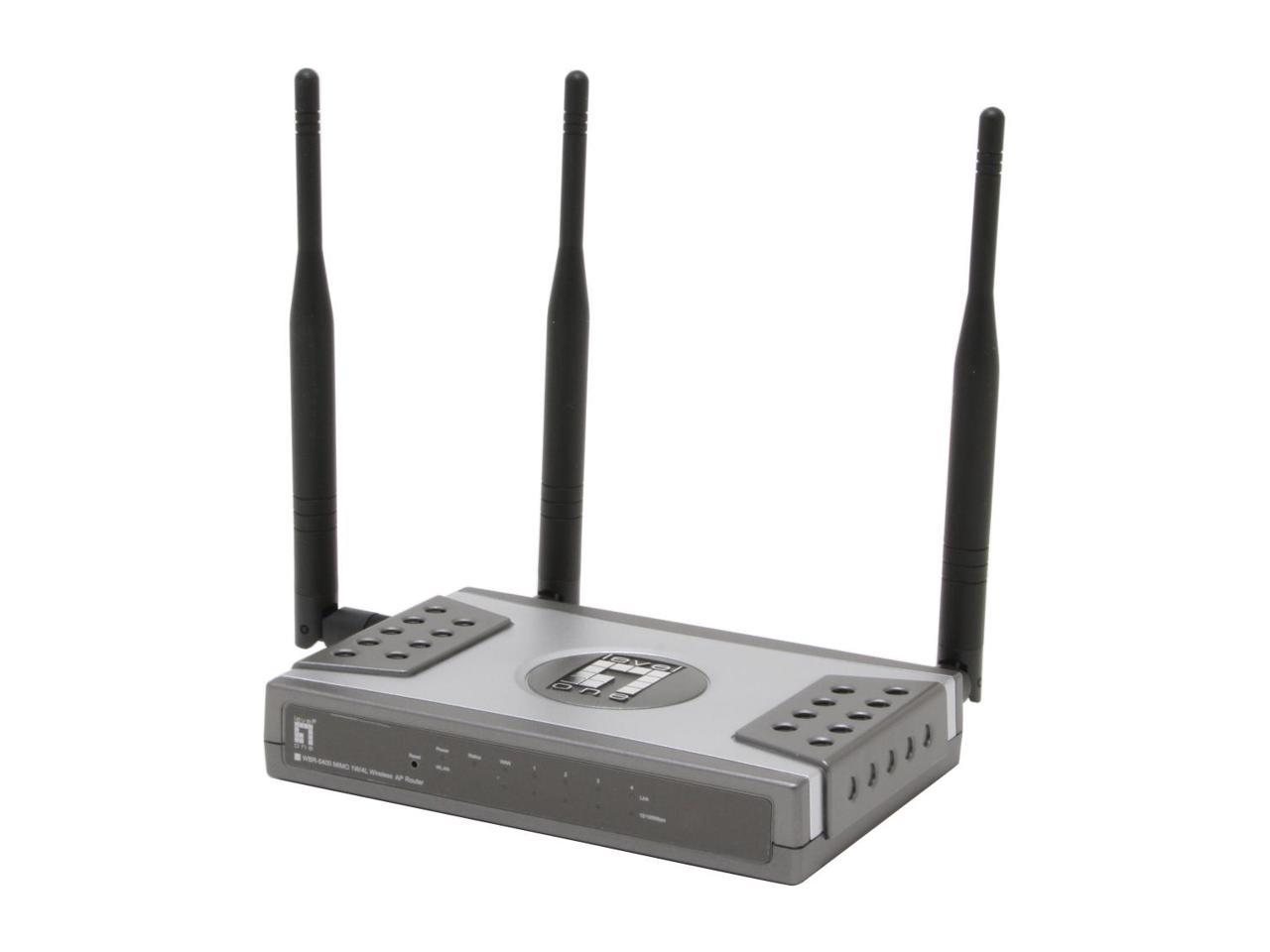 LevelOne WBR 5400 MIMO Wireless Broadband Router Newegg