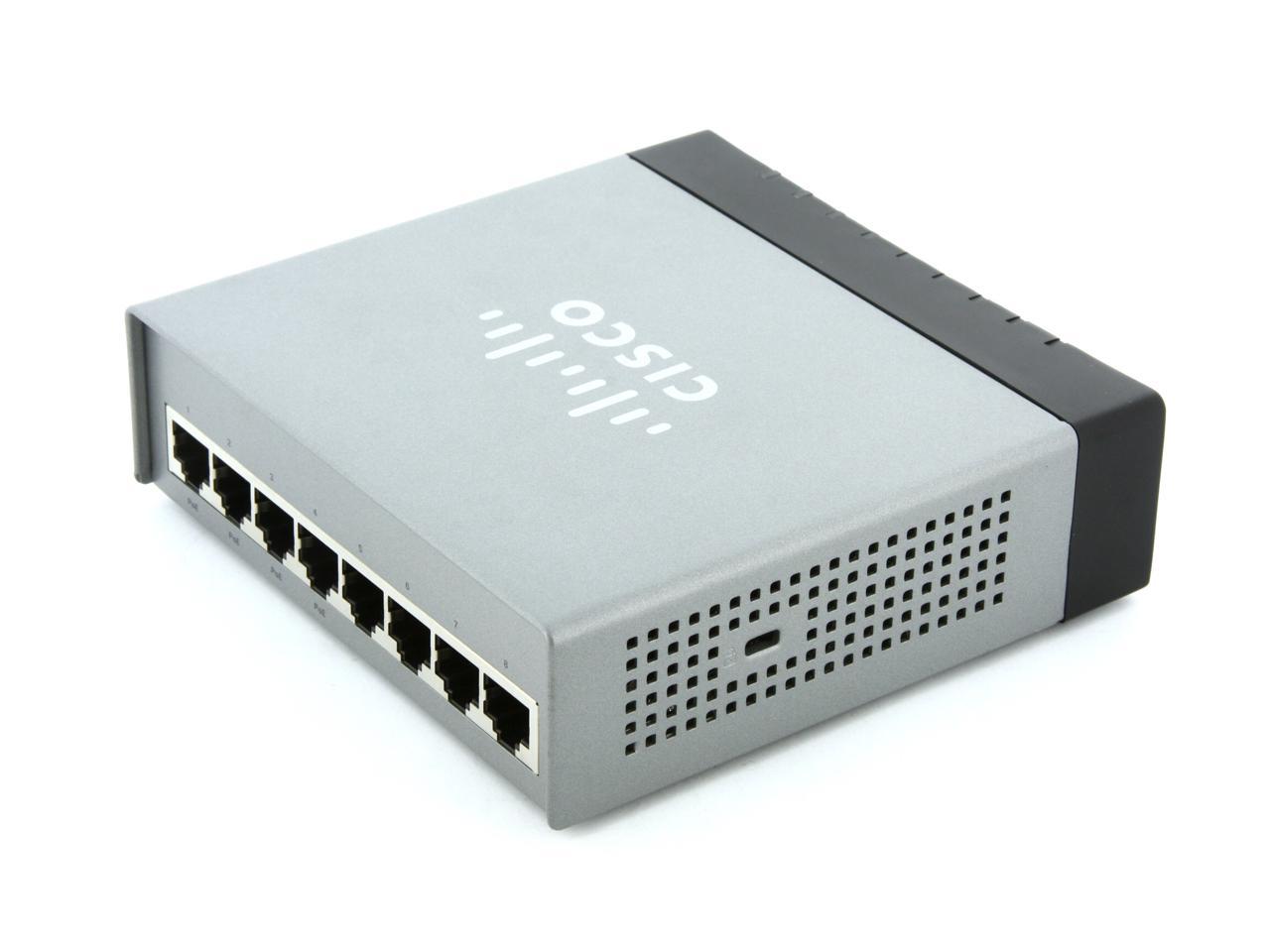 Cisco Small Business 200 Series SLM2008PT NA SG200 08P 8 Port Gigabit