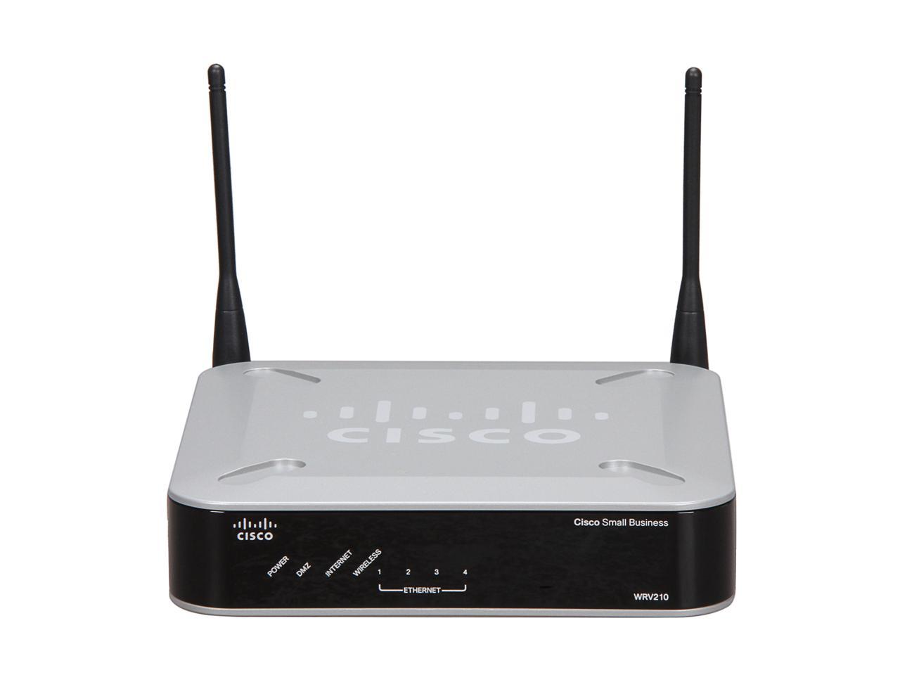 Cisco Small Business WRV210 Wireless VPN Router With RangeBooster 802