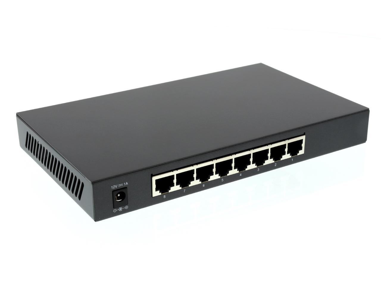 TP Link TL SG2008 8 Port Gigabit Smart Switch Newegg Ca