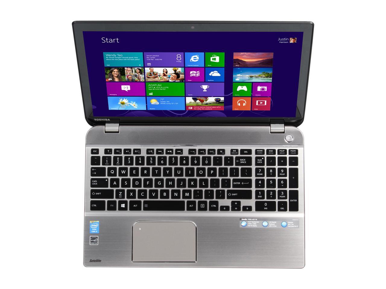 Toshiba Laptop Satellite Intel Core I U Gb Memory Gb Hdd Intel