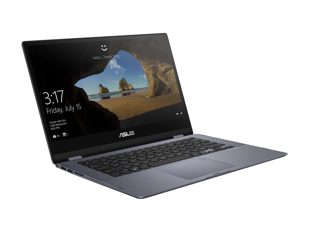 ASUS VivoBook Flip 14 Thin And Lightweight 2 In 1 Touchscreen Laptop