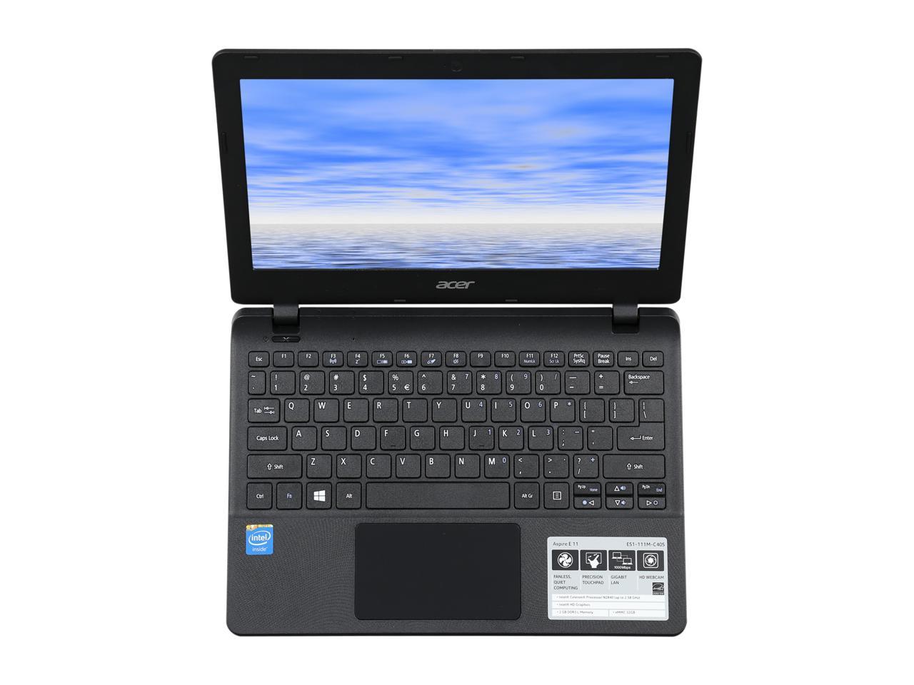 Acer Laptop Aspire Intel Celeron N Gb Memory Gb Storage Hdd