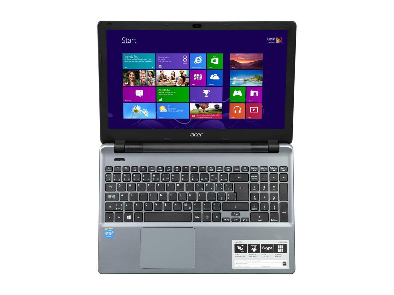 Refurbished Acer Laptop Aspire E Intel Celeron Gb Memory Gb Hdd