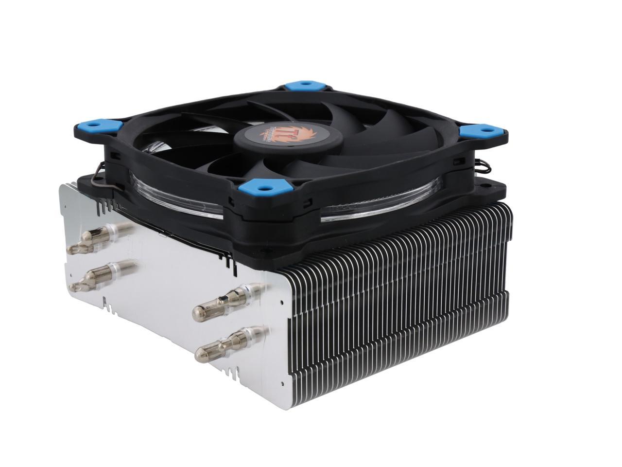 Thermaltake Riing Silent 12 Blue LED 150W Intel AMD 120mm CPU Cooler CL