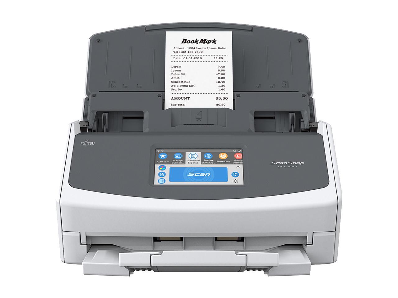 Fujitsu Scansnap Ix Sheet Fed Document Scanner Newegg