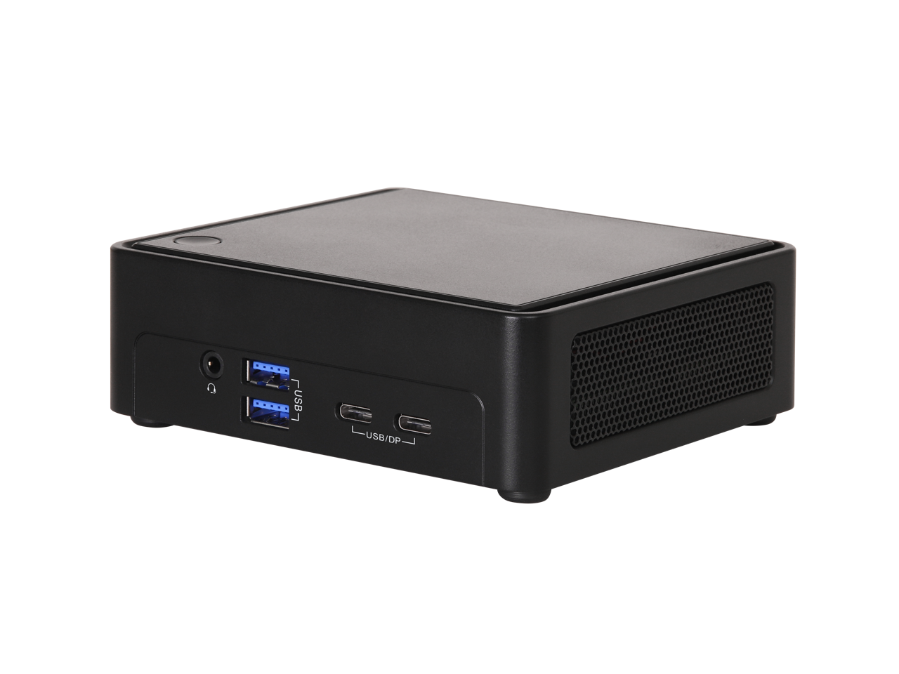 ASRock Industrial NUCS BOX 1360P D4 Black Barebone Systems Mini PC