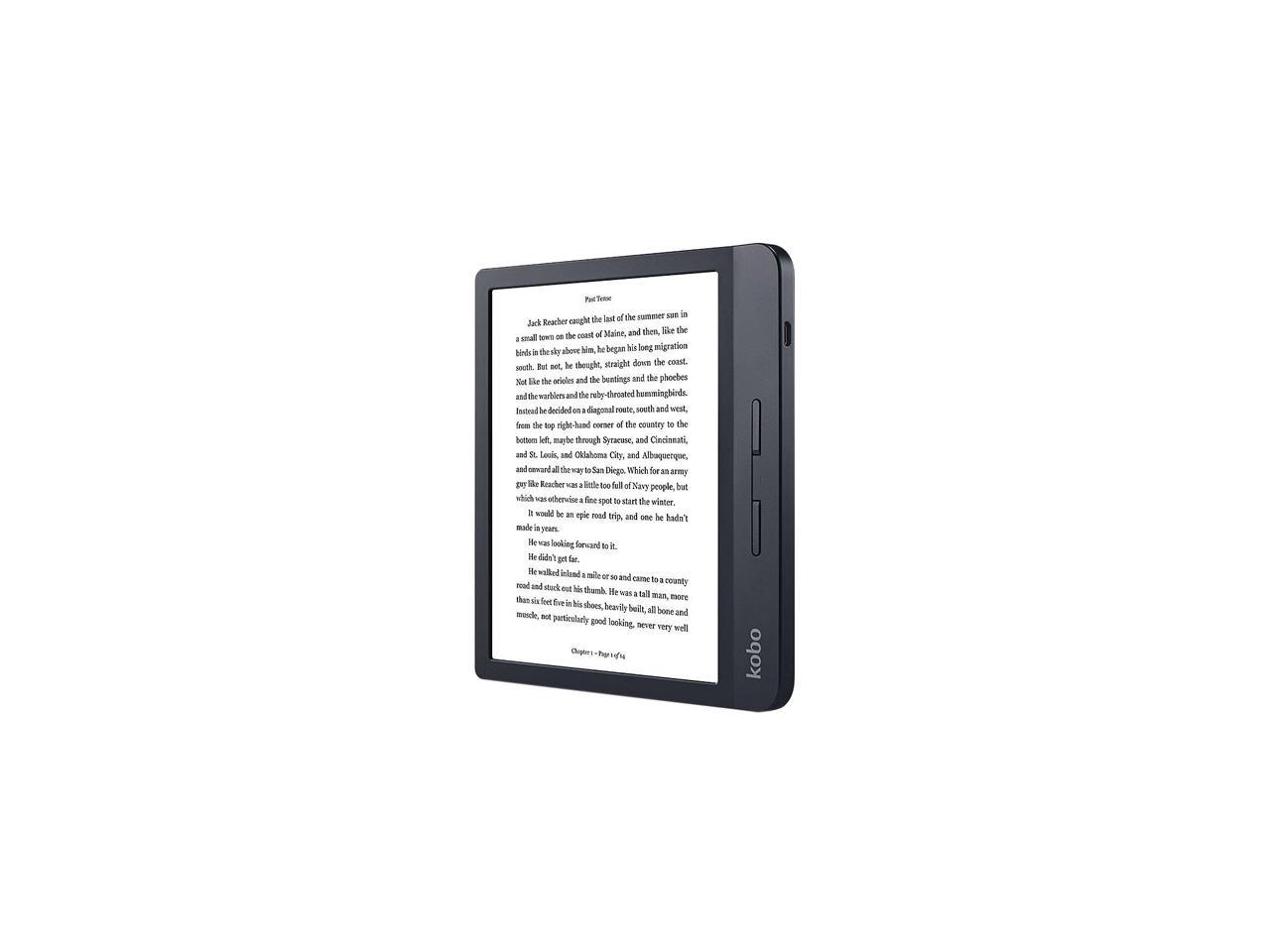 Kobo Libra H O E Book Reader Black N Ku Bk K Ep Newegg