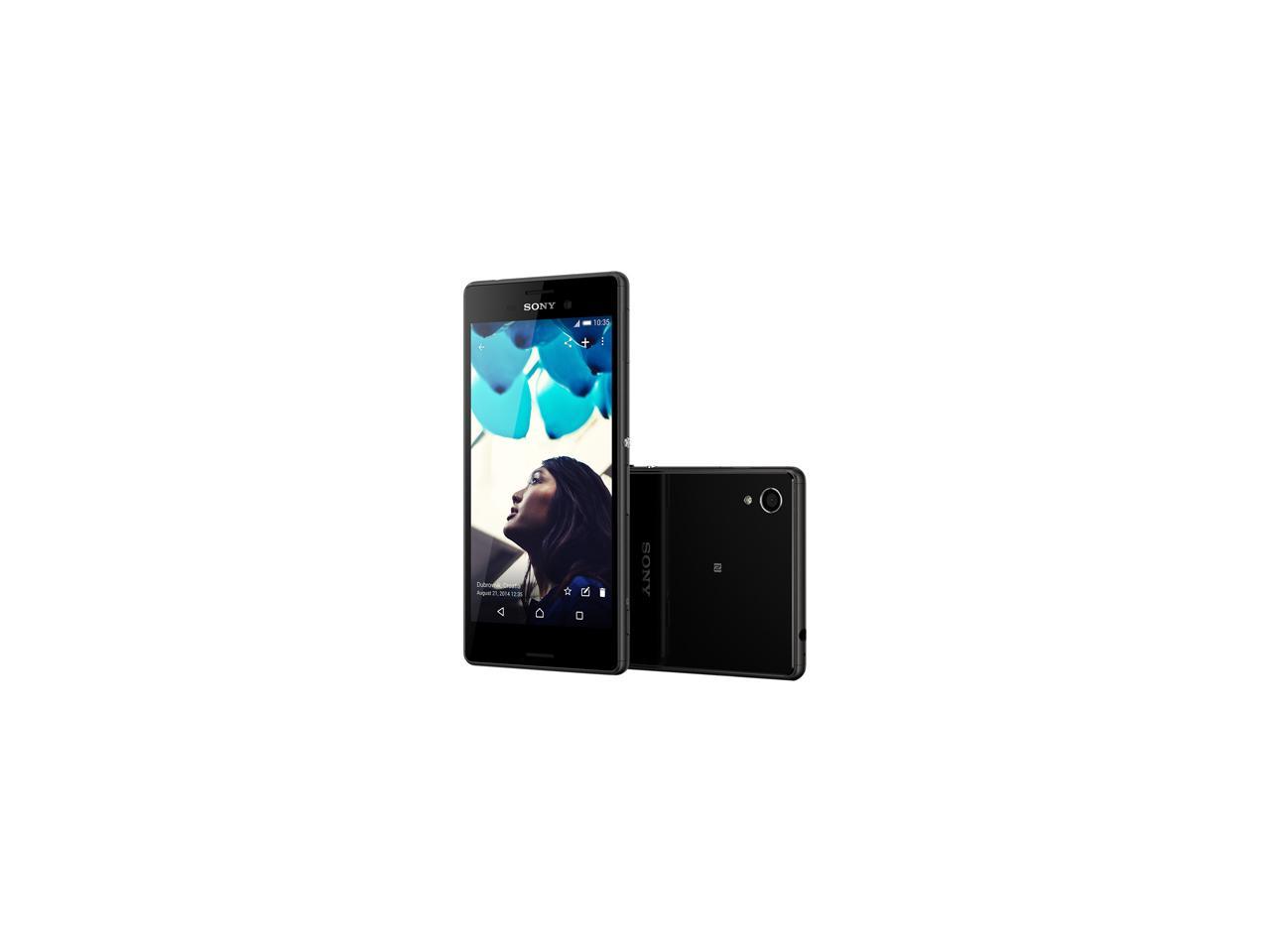 Sony Xperia M4 Aqua E2306 4G LTE Unlocked Cell Phone 5 Black Up To 8GB