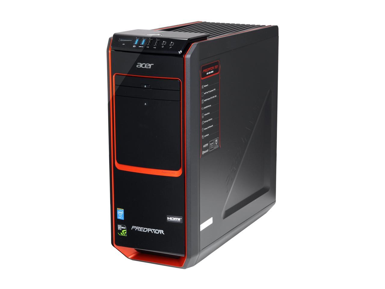 Acer Desktop PC Predator G3 AG3 605 UR38 Intel Core I7 4770 8GB DDR3