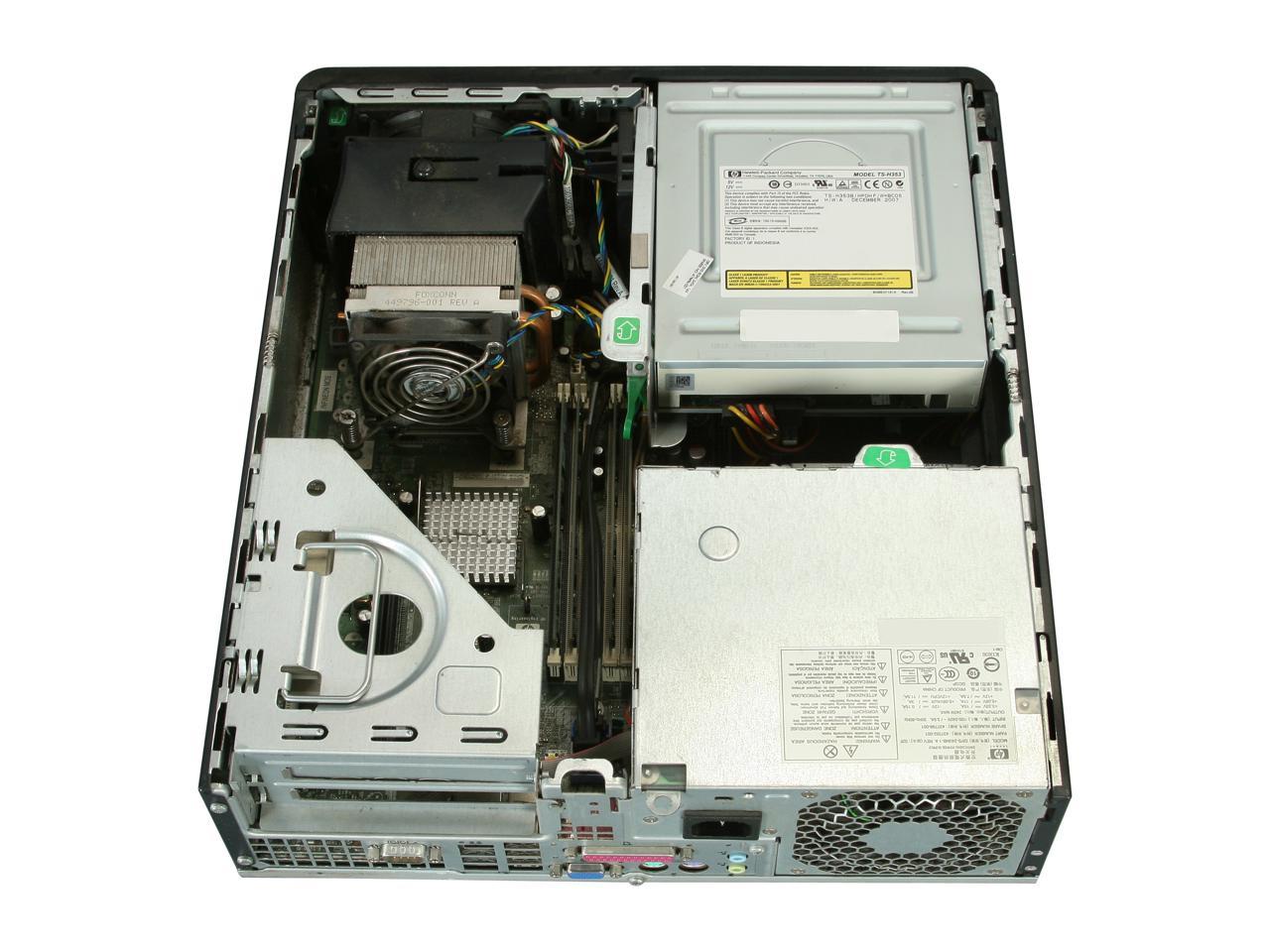 Refurbished HP Desktop PC DC7800 Core 2 Duo E6550 2 33 GHz 4GB 250