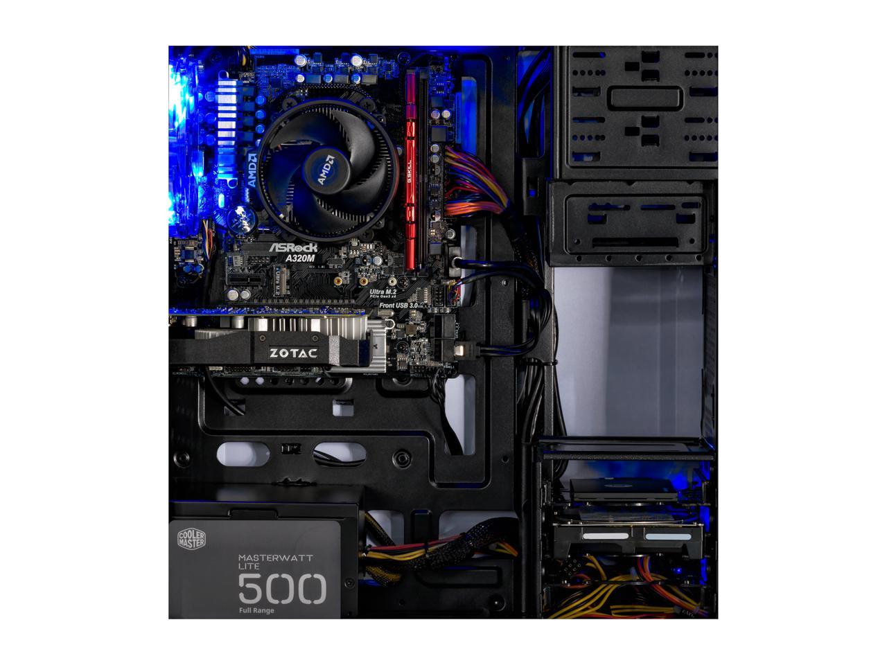 Skytech Archangel Ii Gaming Computer Pc Desktop Ryzen Core