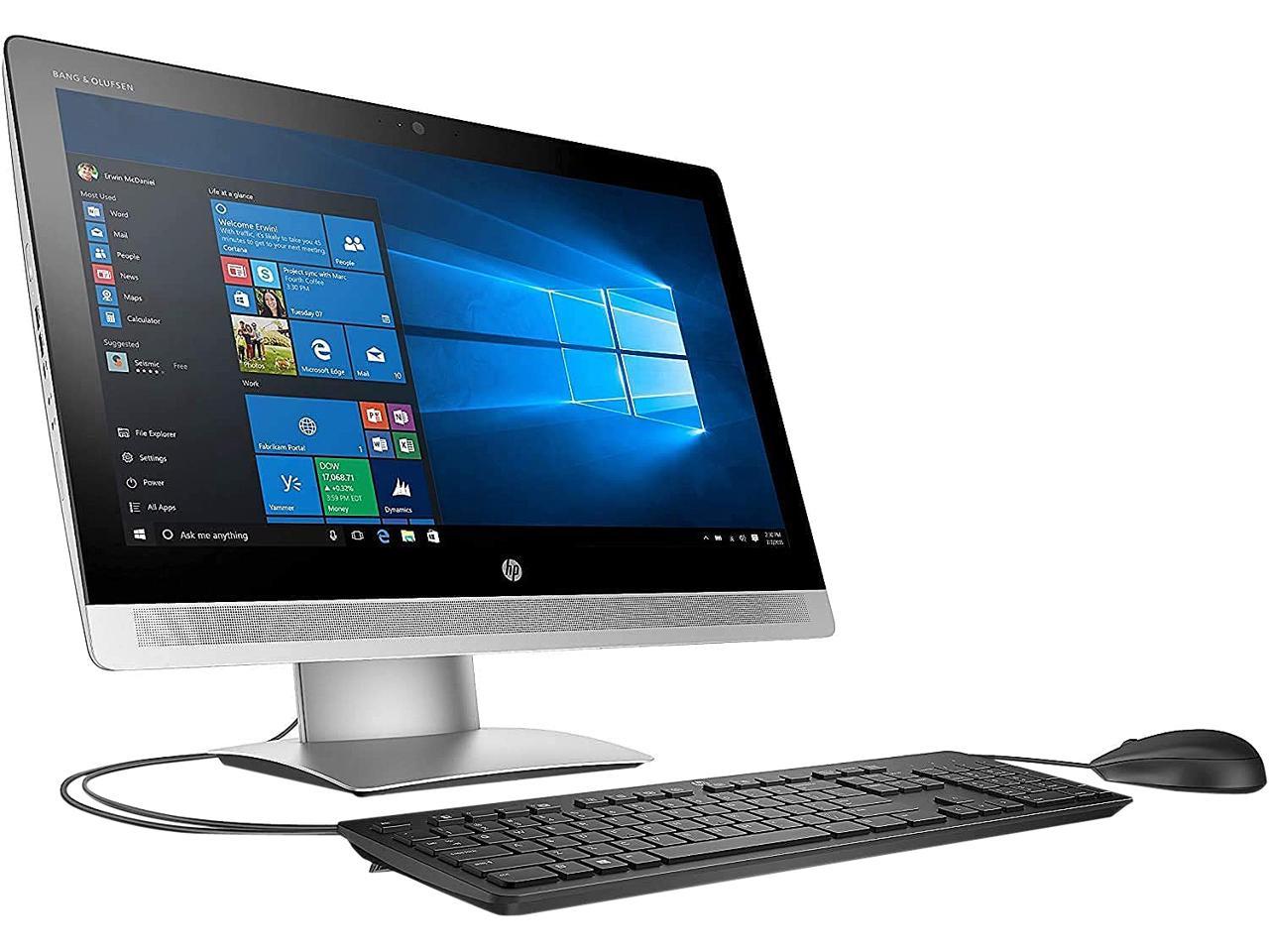 Refurbished HP All In One Computer EliteOne 800 G2 AIO Intel Core I7