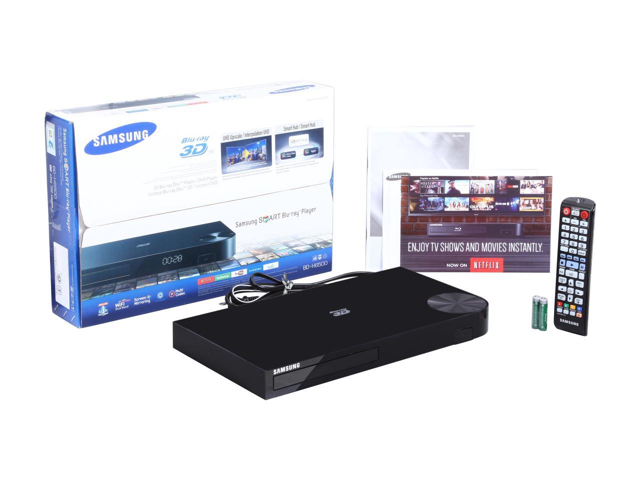 Open Box Samsung Bd H Za D Wi Fi Smart K Upscaling Blu Ray Disc