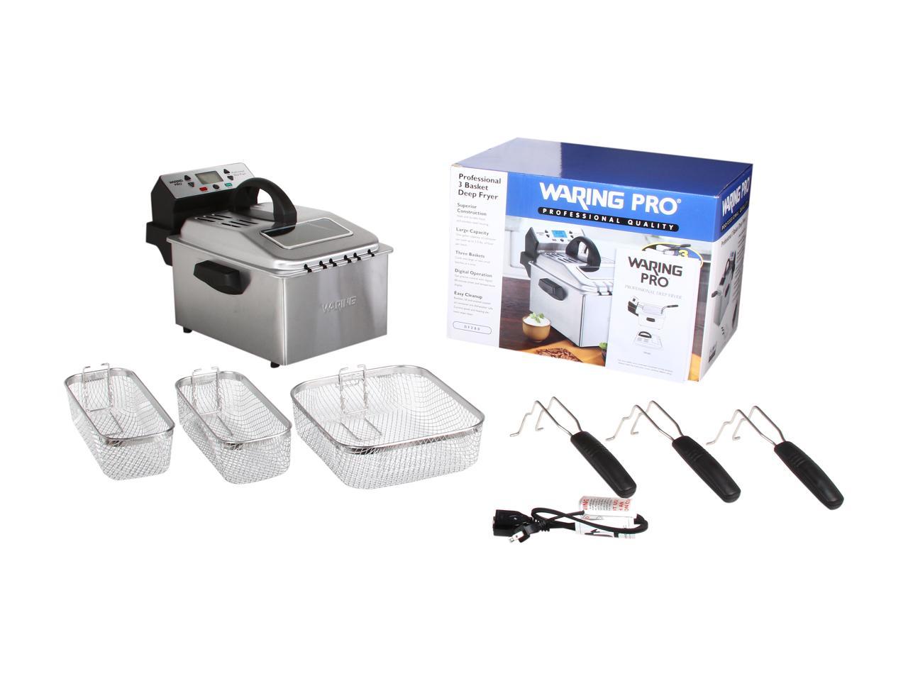 Waring Pro Df Basket Professional Deep Fryer Newegg