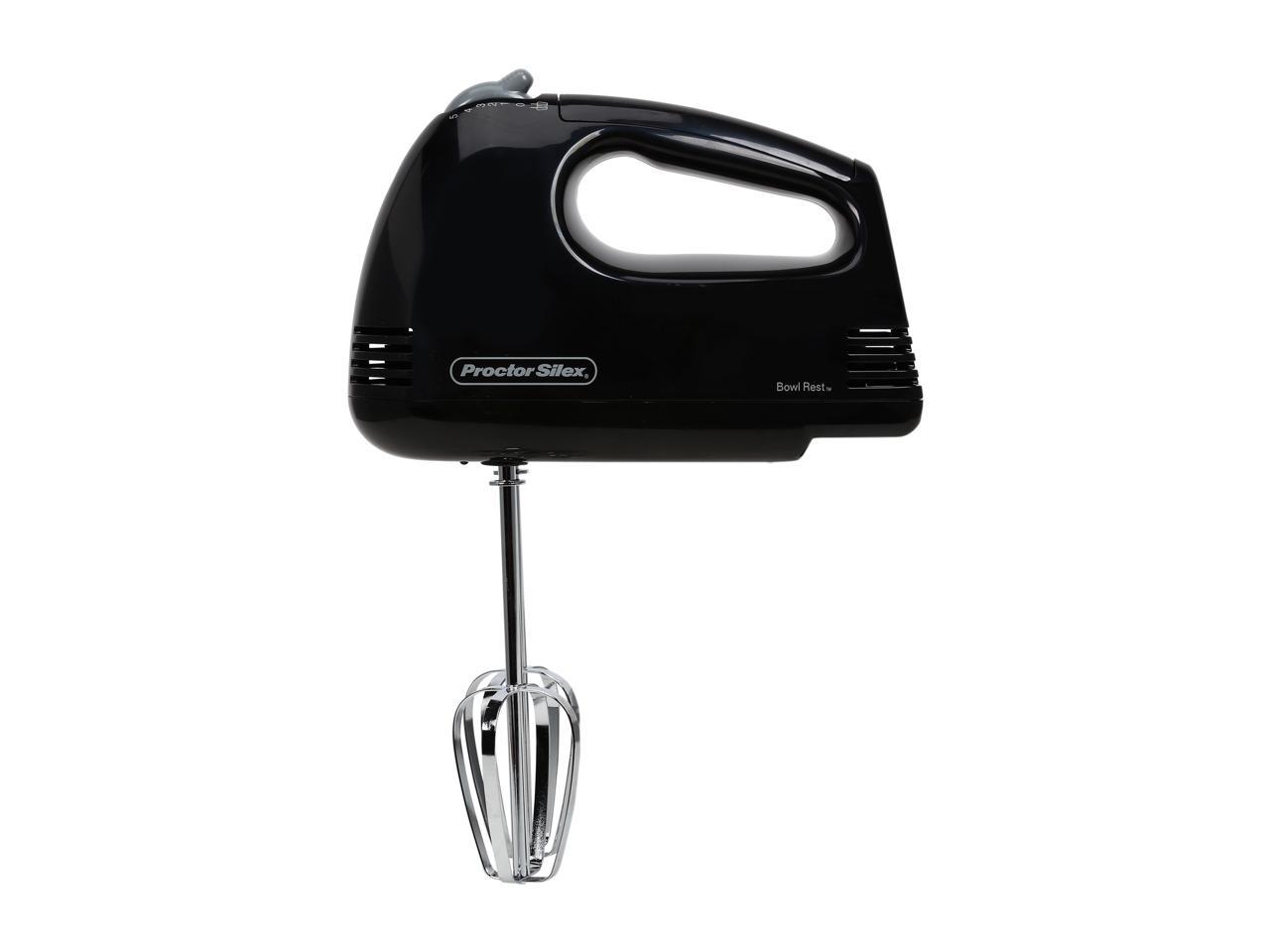 Proctor Silex 62507 5 Speed Easy Mix Hand Mixer Black Newegg