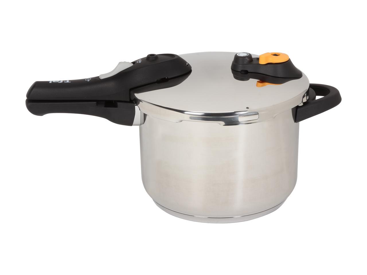 T Fal P Stainless Steel Quart Pressure Cooker Newegg