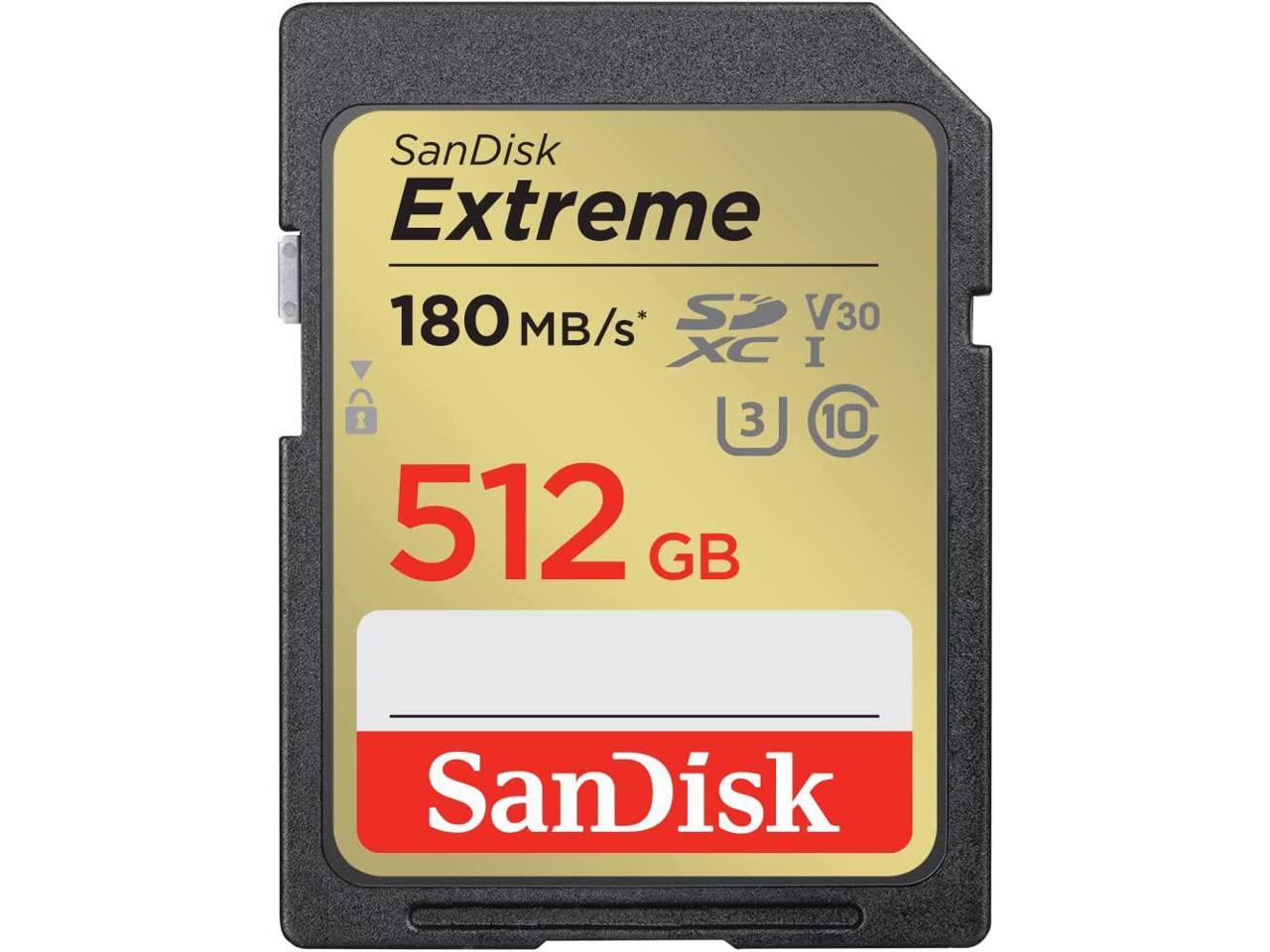 Sandisk Extreme Gb Secure Digital Extended Capacity Sdxc Flash