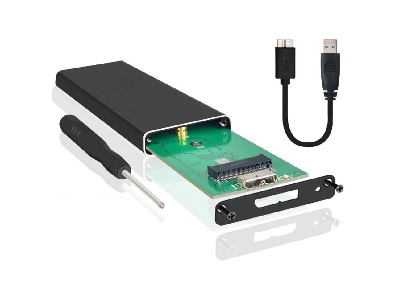 JacobsParts M 2 NGFF SATA SSD To USB 3 0 Portable External Drive