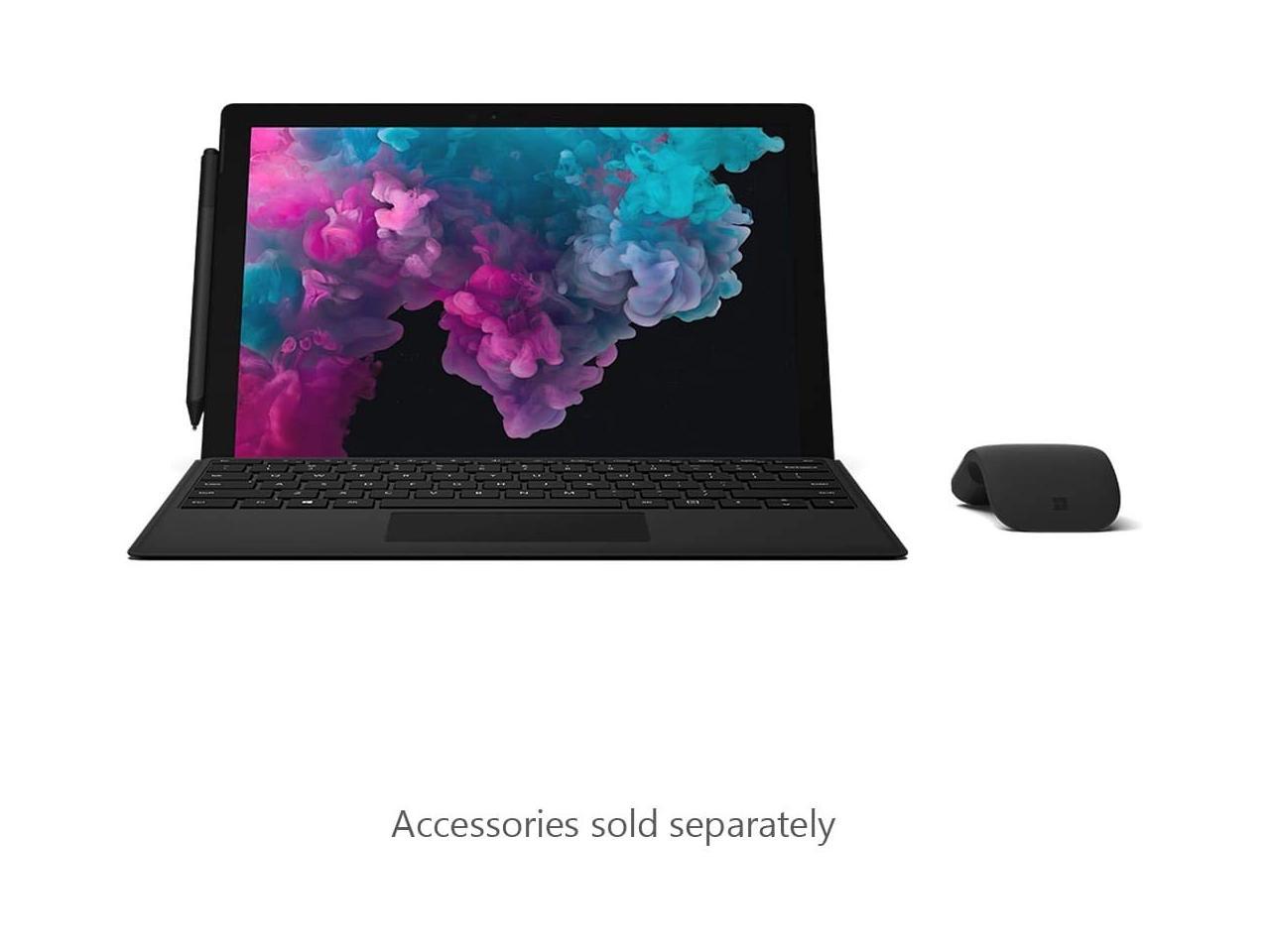 Microsoft Surface Pro 6 2 In 1 Laptop Intel Core I7 8650U 1 90 GHz 12 3