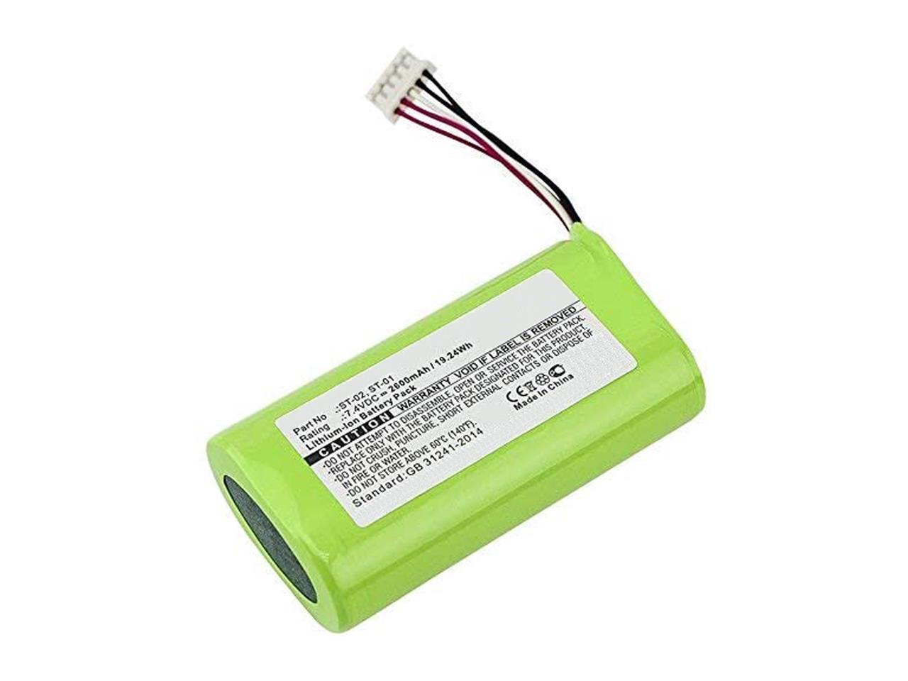 Mah St St Battery Replacement Compatible With Sony Srs Xb