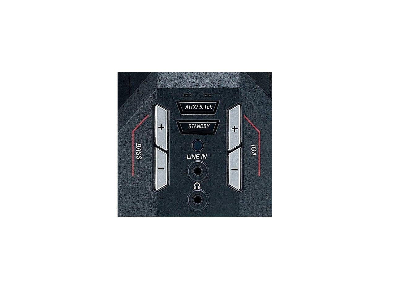 Genius Gx Gaming Sw G Speaker System W Rms Newegg