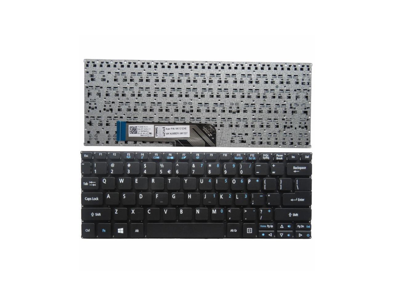 New Us Black Laptop Keyboard Without Frame For Acer Aspire Switch