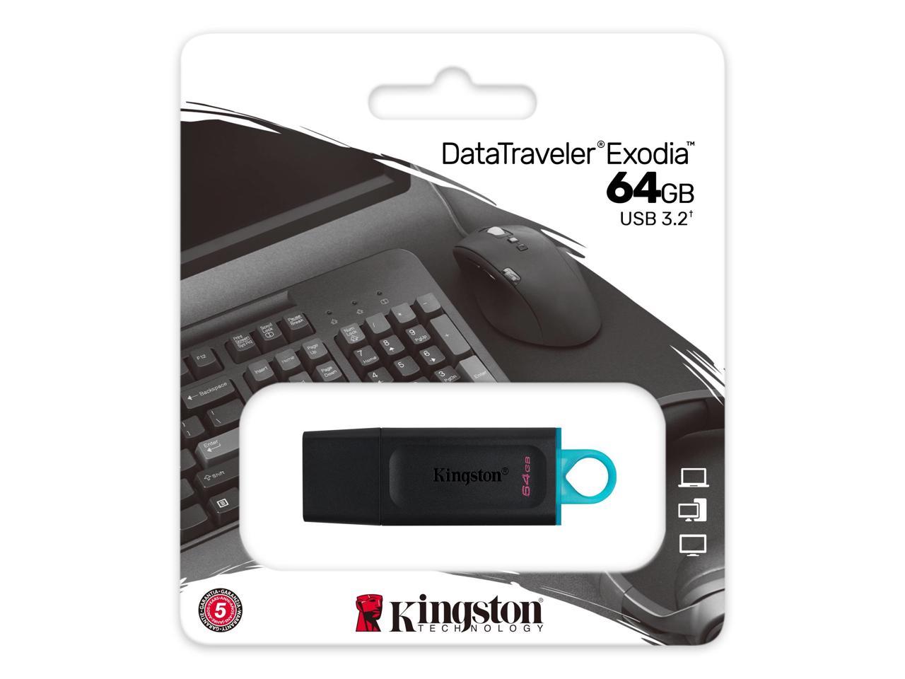 Kingston Gb Datatraveler Exodia Usb Gen Flash Drive Dtx Gb