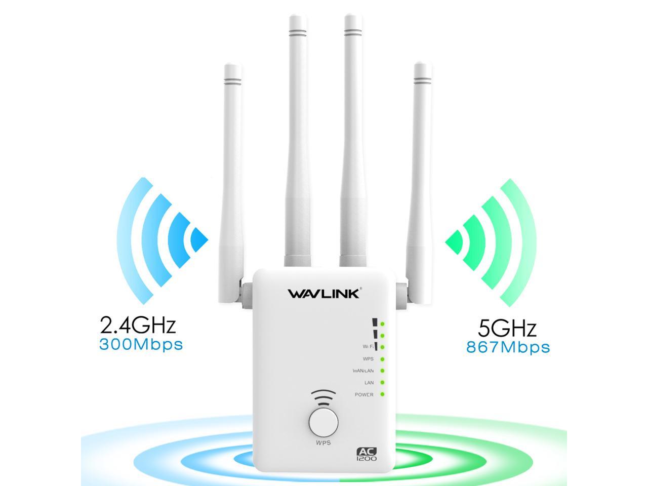 Wavlink Ac Wifi Extender Dual Band G G Mbps Wireless Router