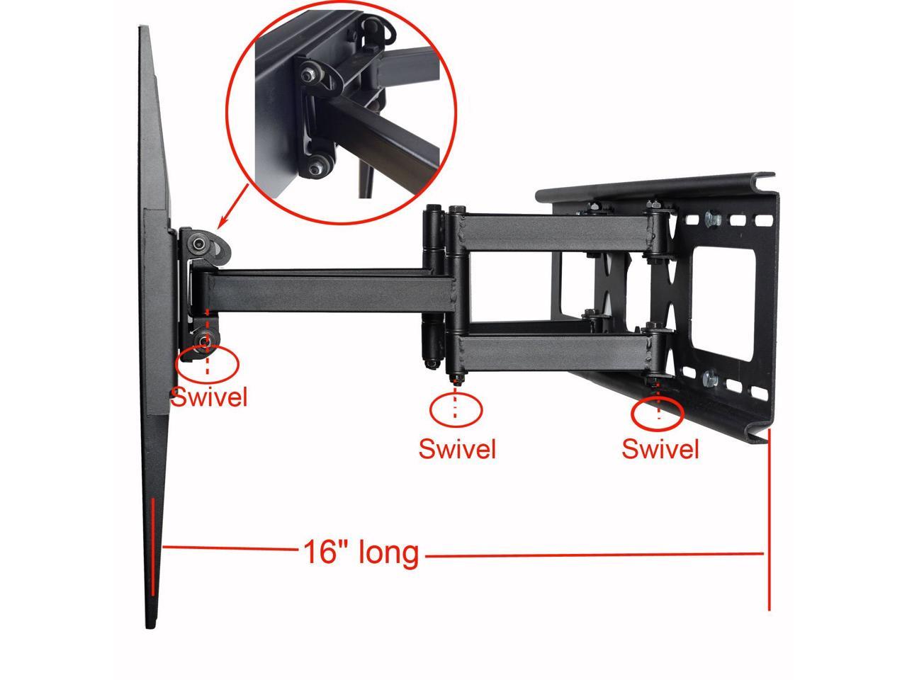 VideoSecu Articulating Tilt Swivel TV Wall Mount For Samsung 32 55 LED