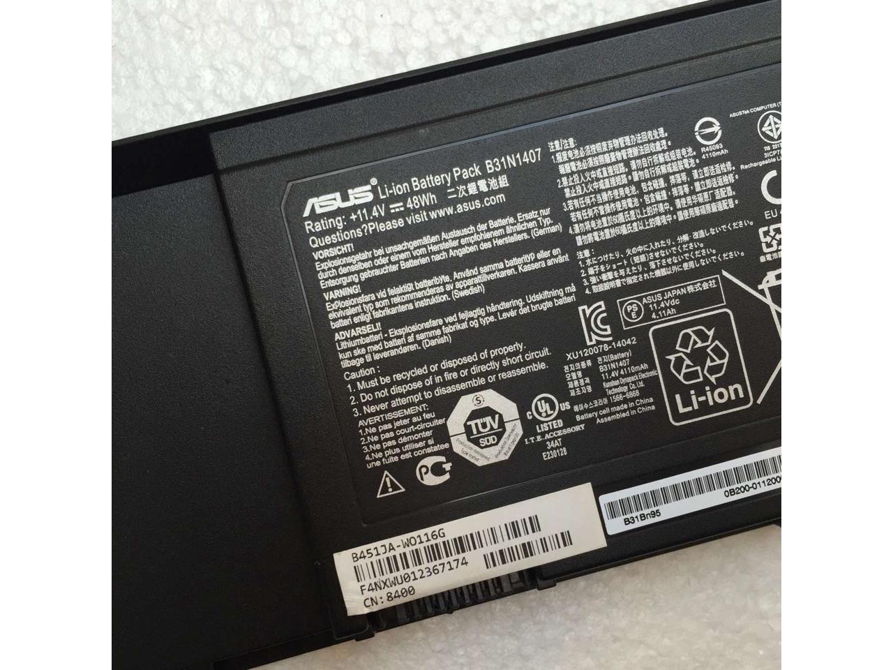 Genuine B N Battery V Wh For Asus B B Ja B Ja A