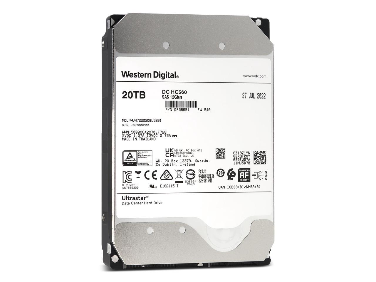 Wd Ultrastar Dc Hc Tb K Sed Sas Enterprise Hdd