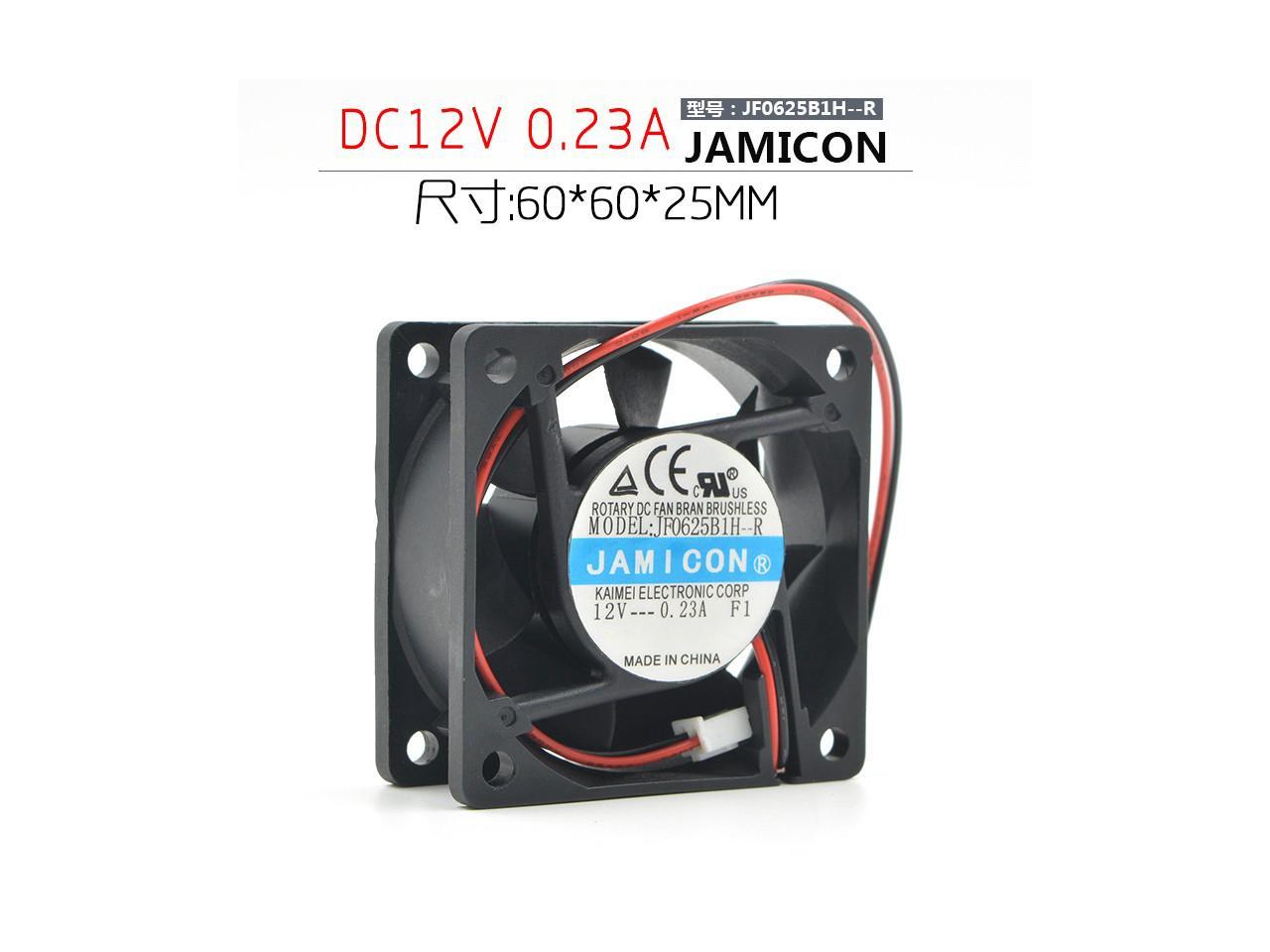 Original JAMICON 6cm 6025 Inverter Silent Fan DC12V 0 23A JF0625B1H R