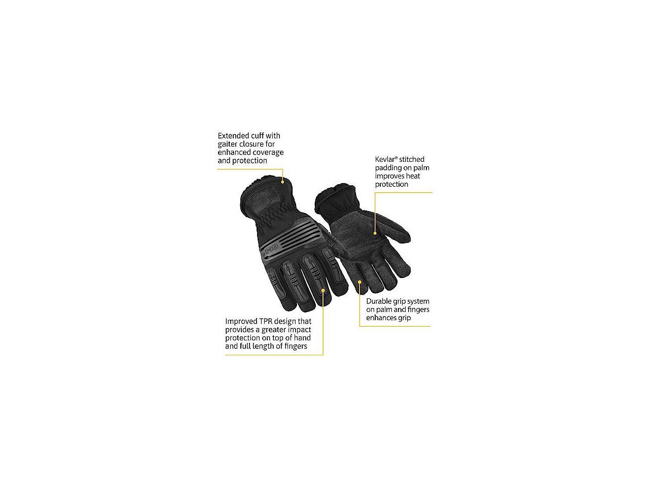 Ringers Gloves R 313 Extrication Gloves Cut Resistant Gloves W Impact