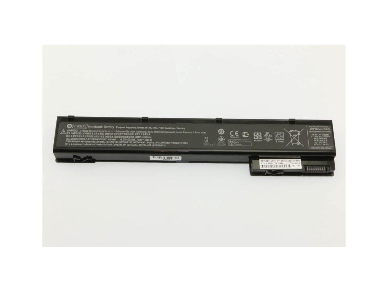 Used Like New HP 632427 001 Battery Primary 8 Cell Lithium Ion