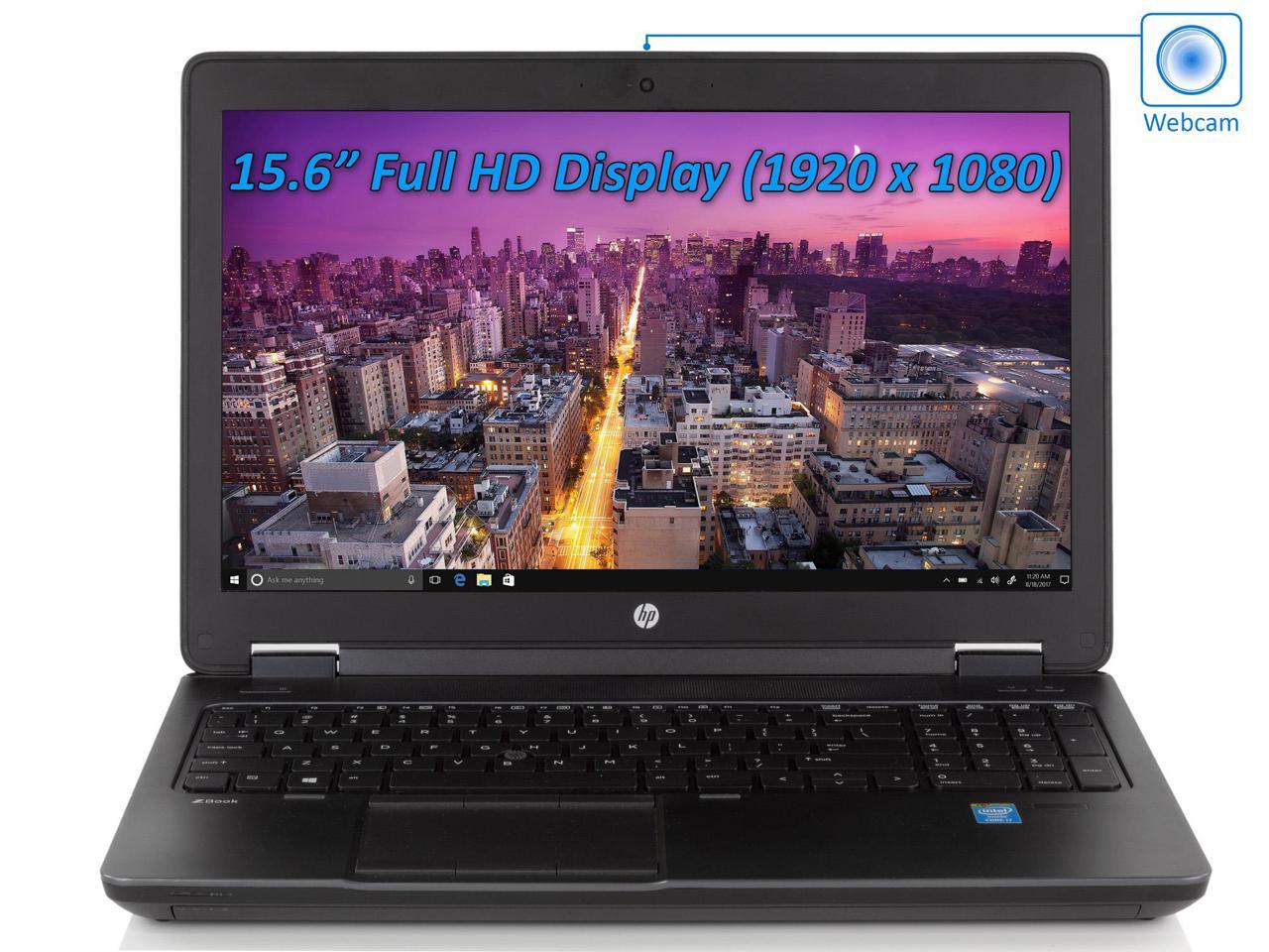 Refurbished HP ZBook 15 G1 Mobile Workstation 15 FHD Display Intel