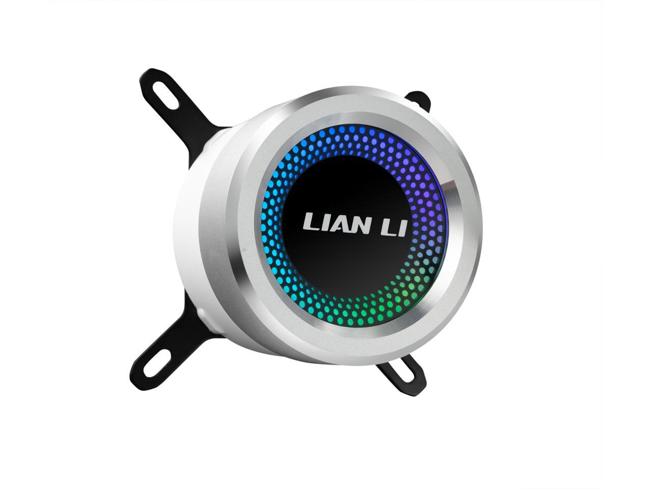 Lian Li Galahad Aio Rgb Uni Fan Sl Edition White Dual Mm