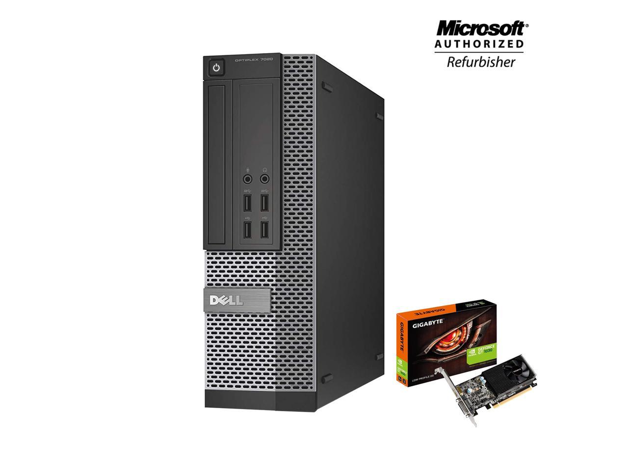 Refurbished Gaming PC Dell Optiplex 7020 SFF Desktop Computer Intel