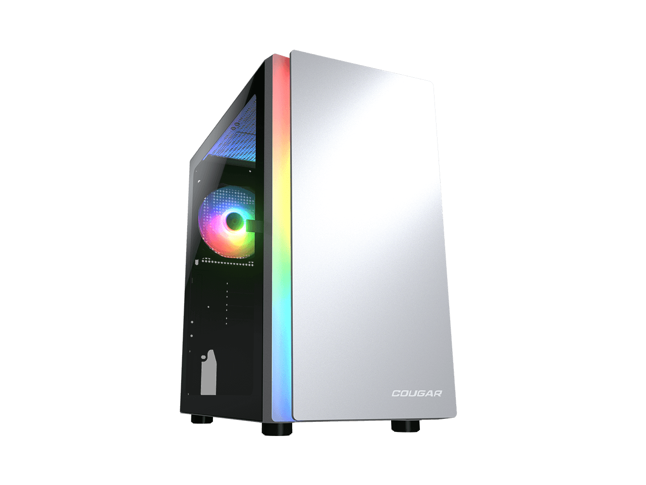 Cougar Gaming Purity Rgb Computer Case White Newegg